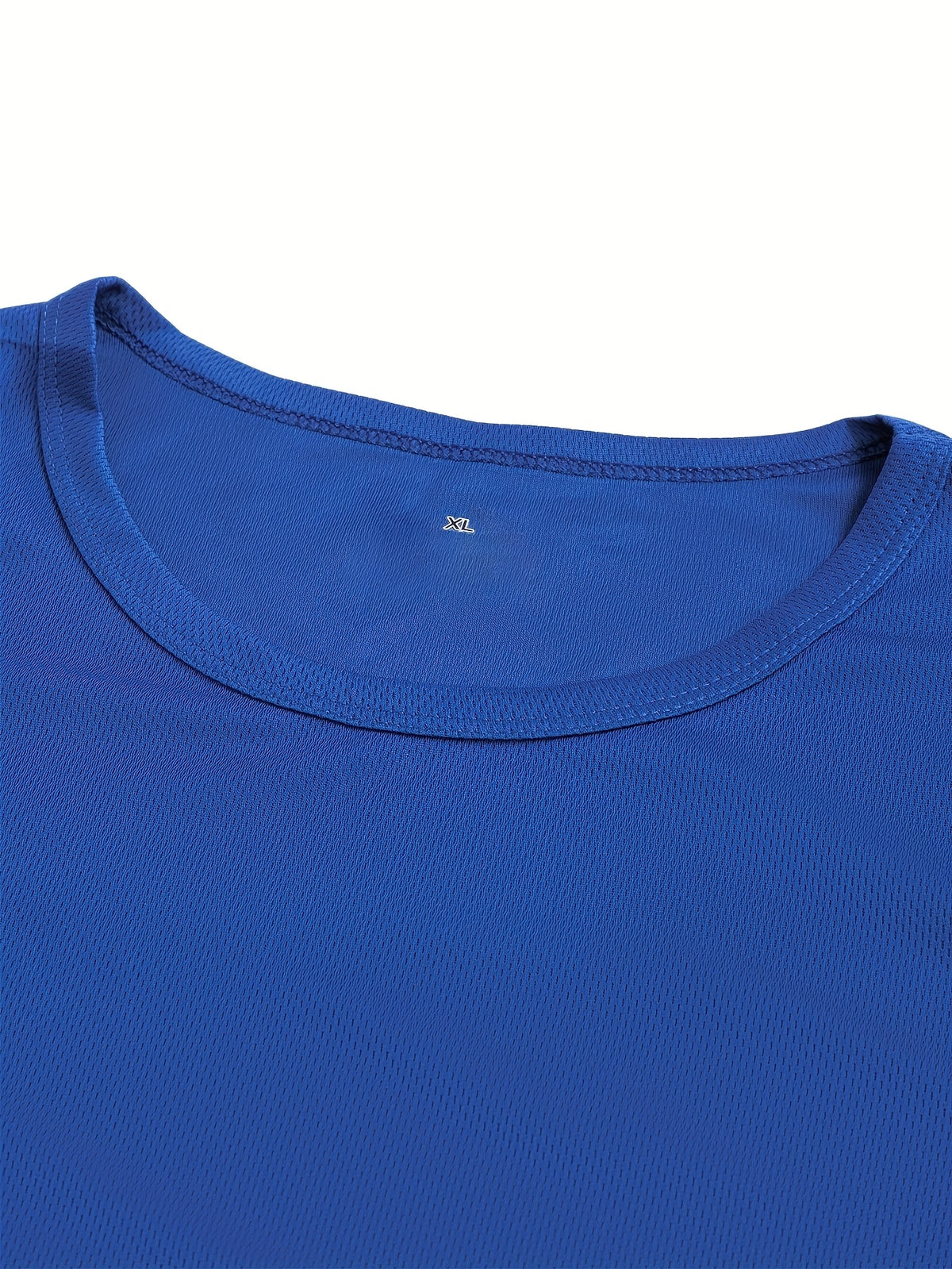 5 Pack Men's Quick Dry T-Shirts Moisture Wicking Athletic Crew Neck Short Sleeve Workout Shirts for Gym Running Sports Casual Wear S-XXXL