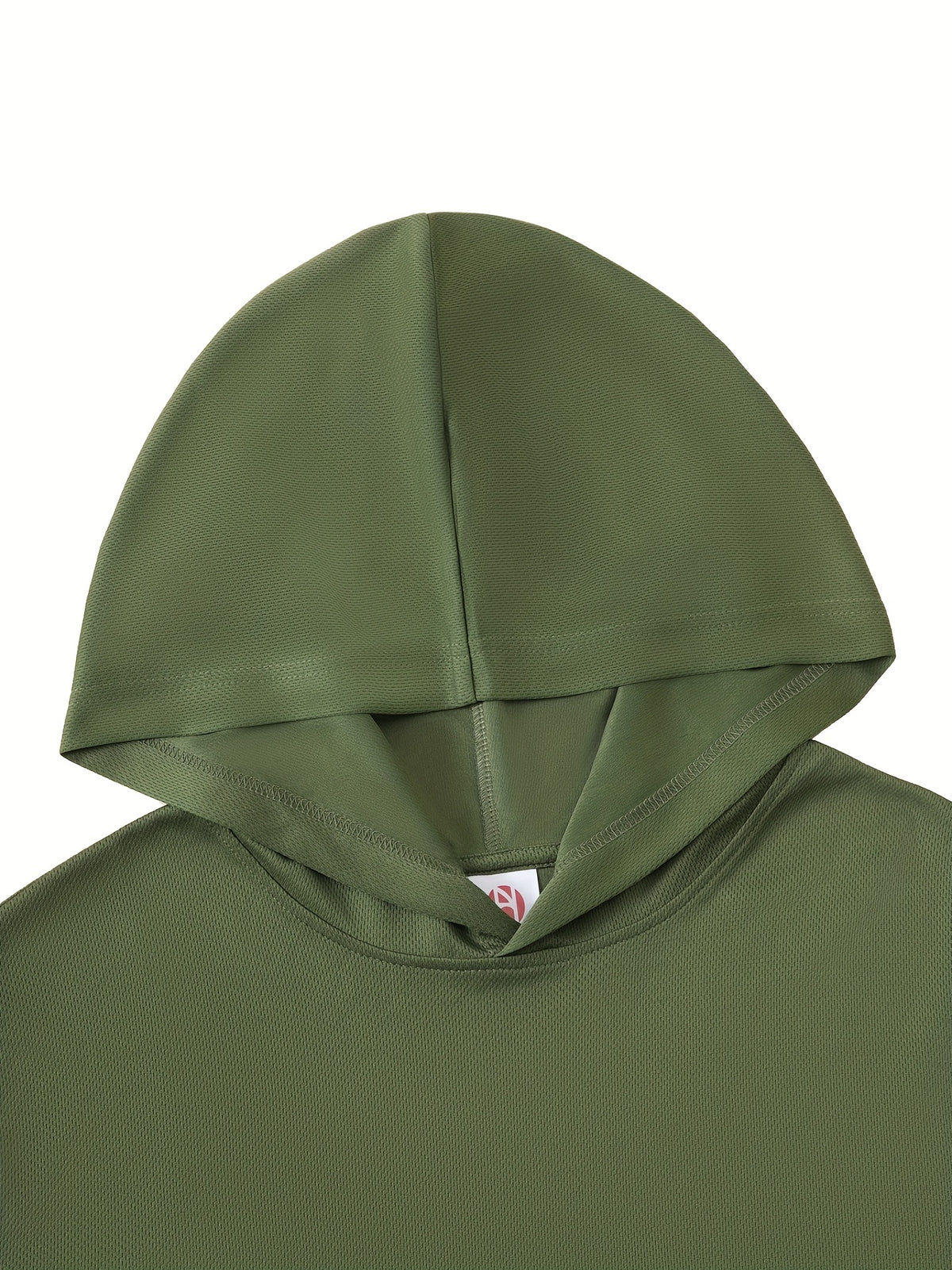 Men's Quick-Dry Pullover Hoodie Sports Top 4-Piece Set – Long Sleeve Hooded Athletic Shirt, Breathable Polyester Activewear for Running Gym Training, 10 Colors Sizes S-XXXL
