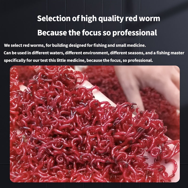 Fishing Liquid Attractant 100ml Red Worm Bait Formula Fish Scent Lure for Trout Carp Bass Cod Freshwater Saltwater Fishing Accessories