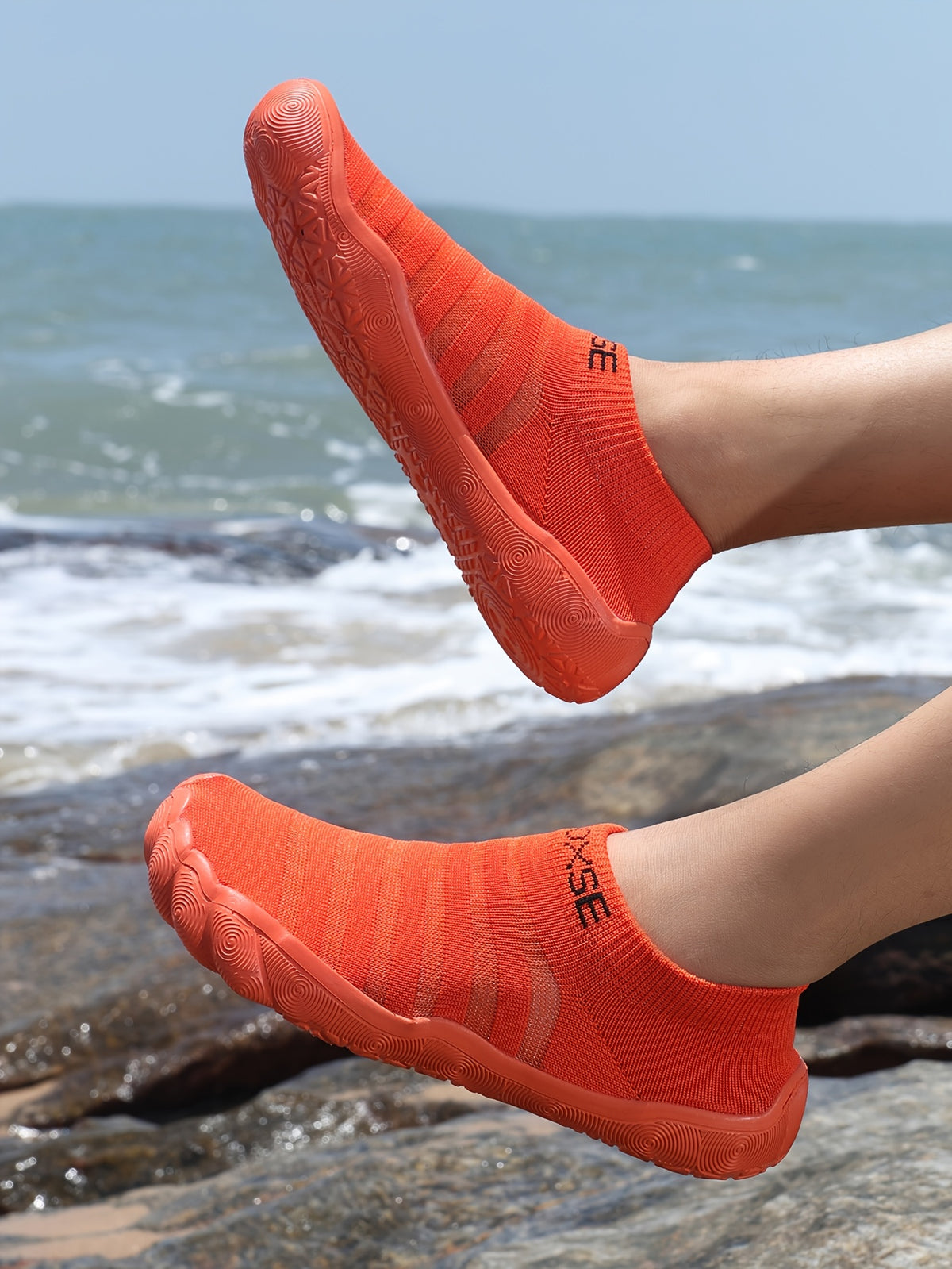 Women's Lightweight Water Shoes Breathable Outdoor Hiking Beach River Wading - TPR Sole Ergonomic Design All Season Footwear - White Black Yellow Red US 5 to 13