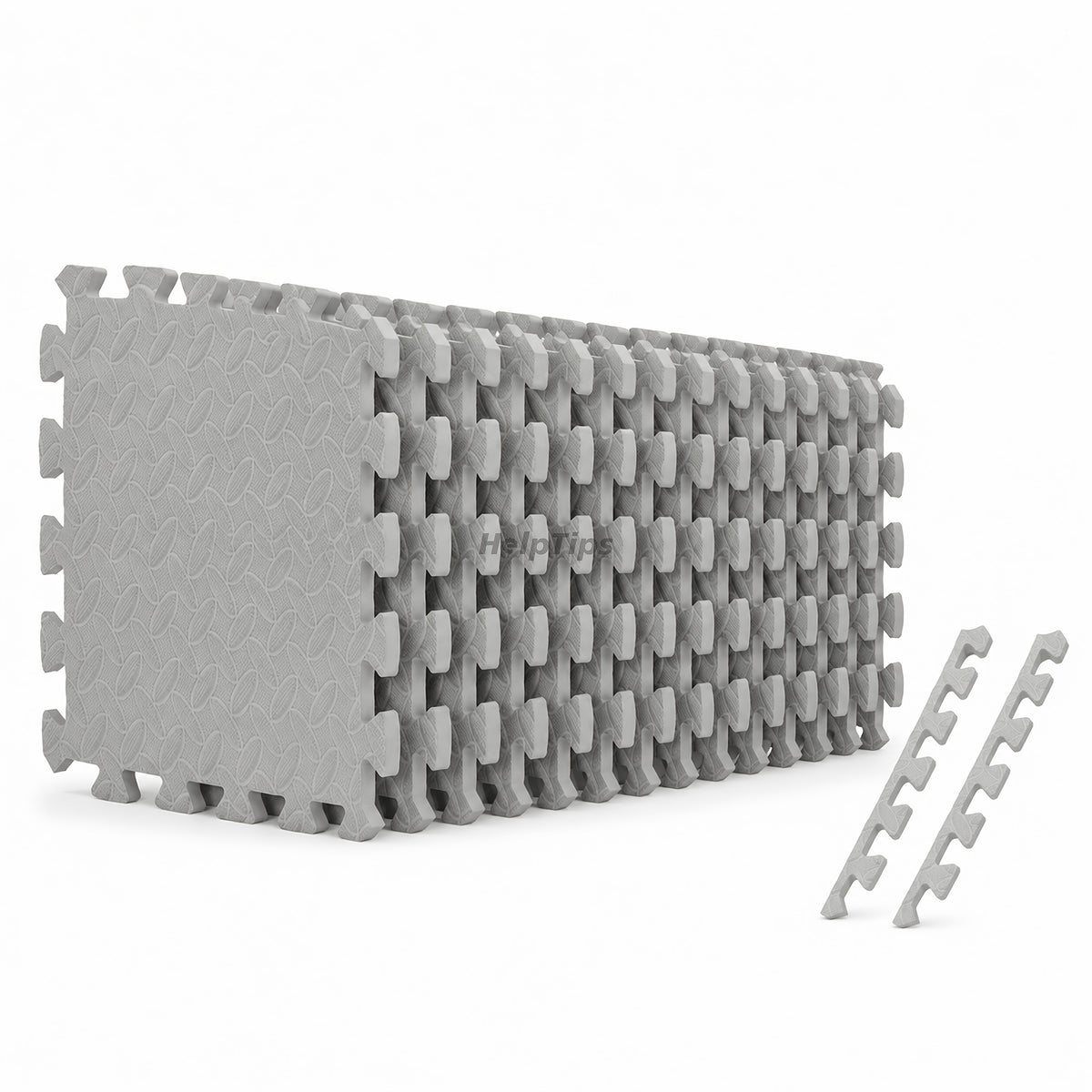 Interlocking EVA Foam Floor Mats for Home Gym Thick Non-Slip Waterproof Puzzle Tiles for Yoga Weightlifting Cardio Exercise Garage Basement Playroom 20 48 or 60 Pcs