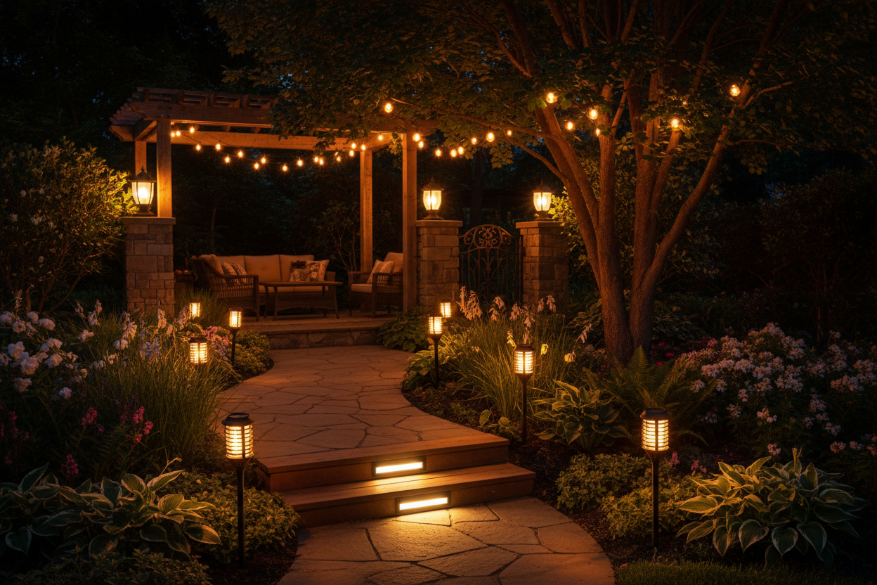 Outdoor Lighting & Solar Lights