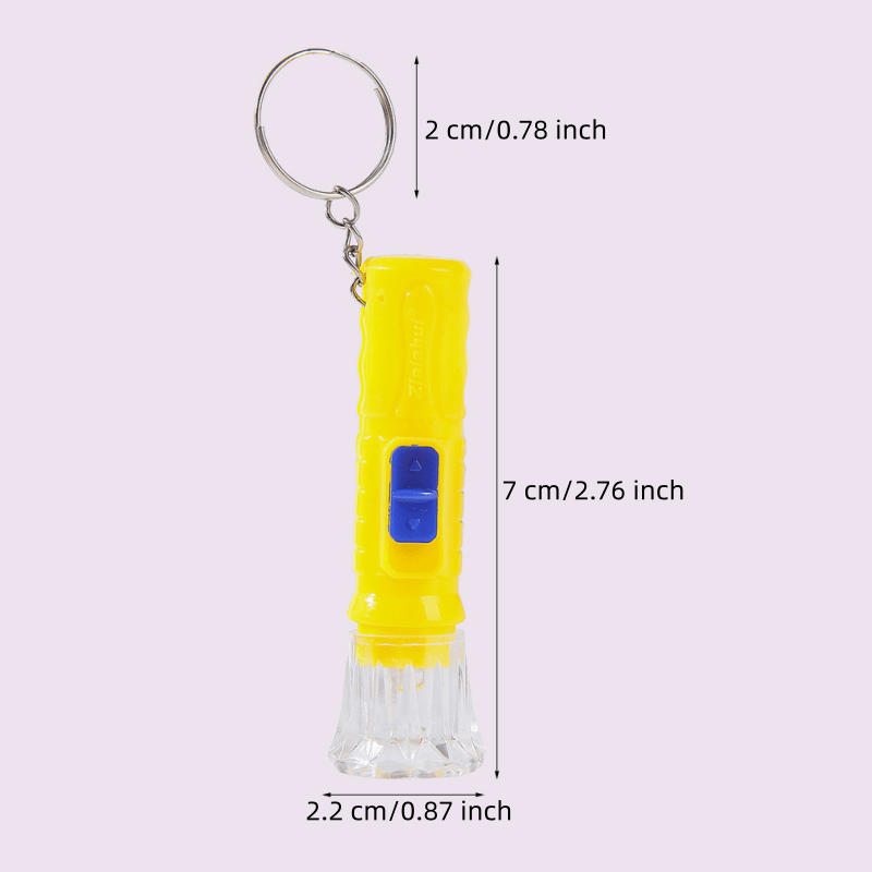 Mini Flashlights Set of 12 – Colorful Small Pocket Flashlights for Emergency, Camping, Kids & Holiday Gifts, Christmas Stocking Stuffers
