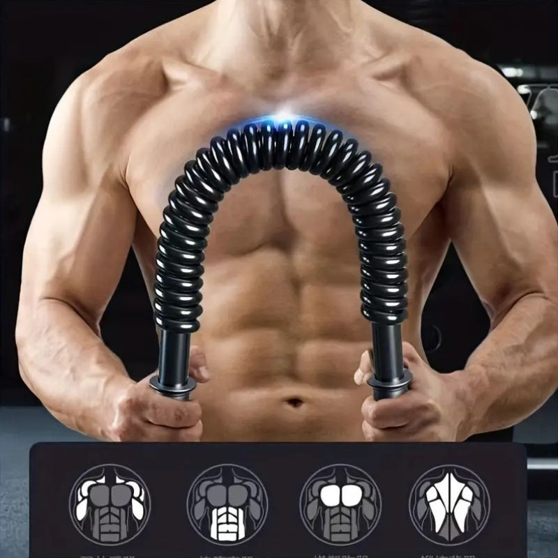 Arm Strength Training Bar 88 110 132 lbs Resistance Stick Bicep Muscle Builder Home Gym Upper Body Workout Equipment Arm Exercise Rod Fitness Gift Men Women