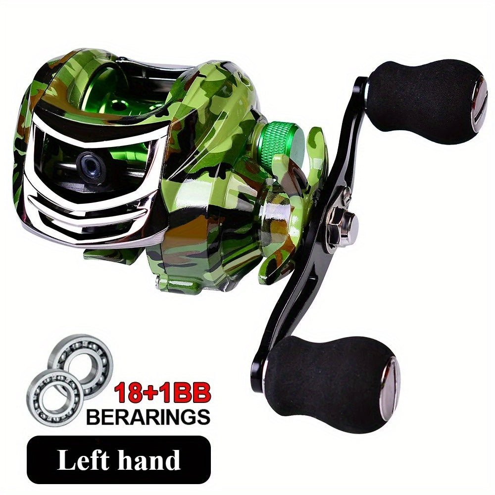 Fishing Reel Bait Combo Set High-Speed Spinning Reel with Soft Lures Ambidextrous Saltwater Freshwater Bass Trout Carp Beginner to Pro Fishing Gift