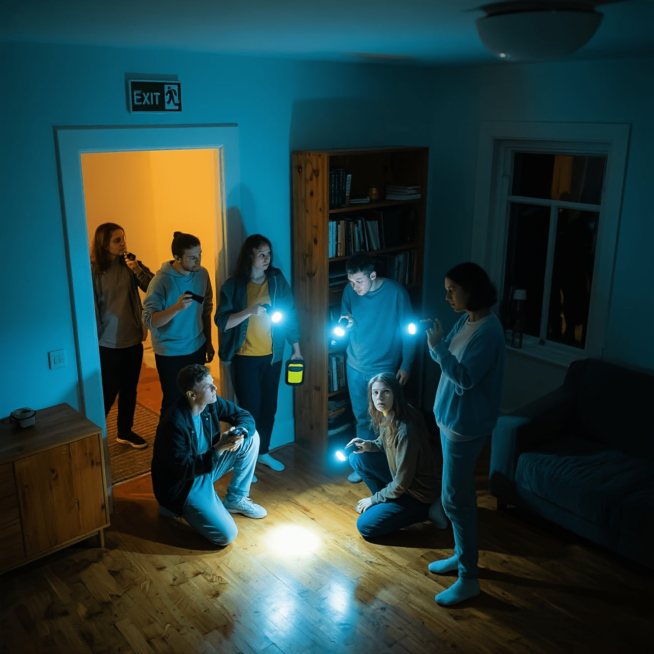 1800 Lumen Super Bright LED Flashlight USB-C Fast Charging - 8 Modes Zoomable Beam COB Tail Light - Long-Lasting Lithium Battery Tactical Flashlight for Camping Fishing Emergency Home
