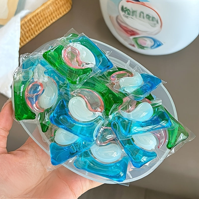 Laundry Pods Concentrated – Deep Cleaning, Tough Stain Removal, Long-Lasting Fragrance, Quick-Dissolving No Residue Laundry Detergent Pods | 200g, 300g, 600g, 1200g Bulk Pack