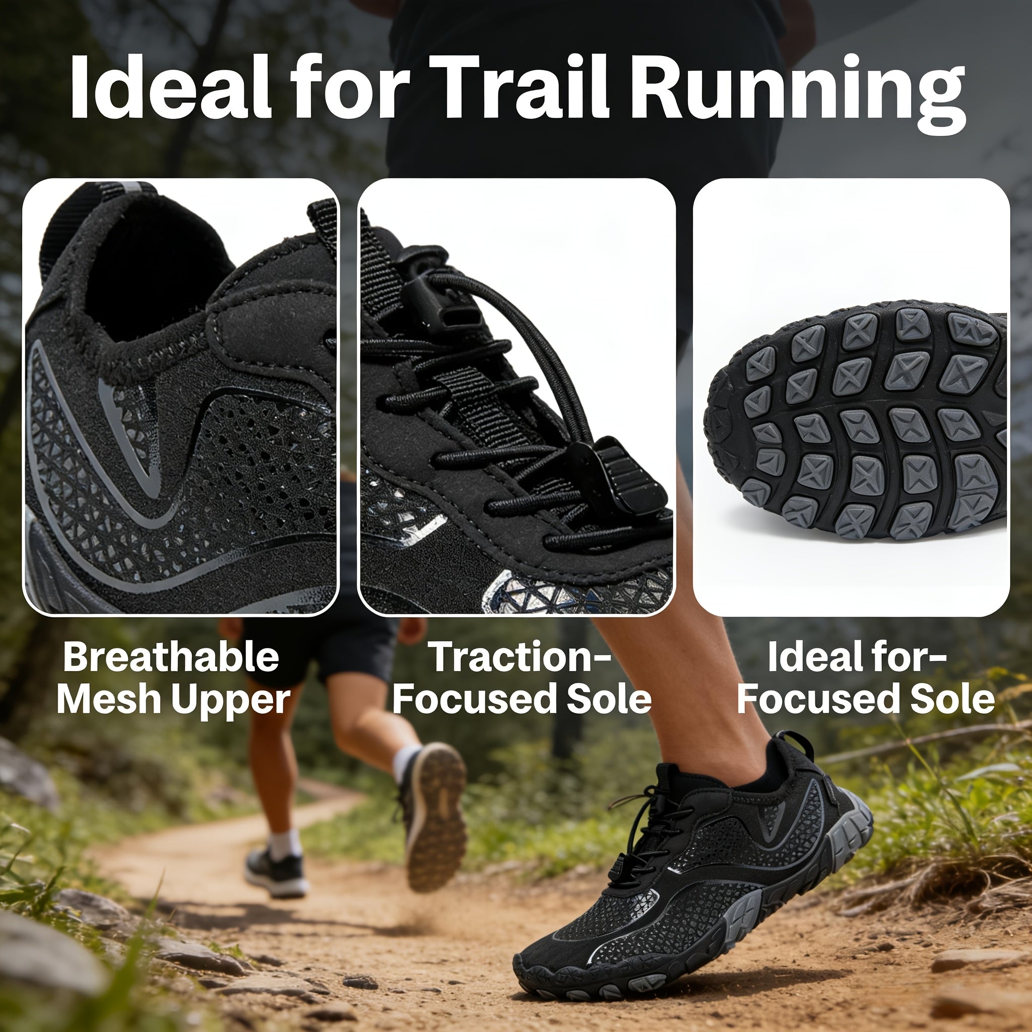 Barefoot Shoes for Women Wide Toe Box Lightweight Non-Slip Breathable Athletic Walking Hiking Water Shoes Beach Pool Swim US 6-11