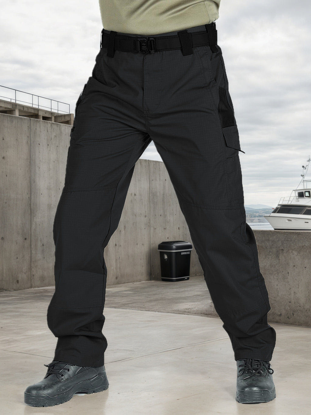 2-Pack Men's Utility Cargo Pants – Lightweight Tactical Workwear with Stretch Ripstop Fabric, Multi-Pocket Design, Sizes S-XXXL, 6 Color Combinations