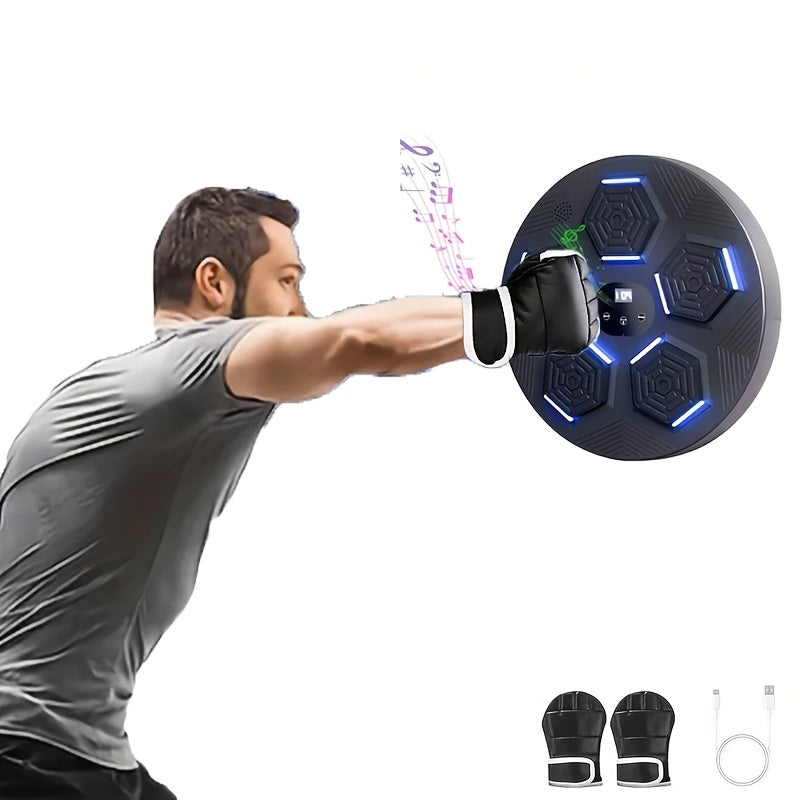 Musical Boxing Machine Wall Mounted – Interactive Boxing Target for Home Training, Punch Exercise Equipment with Music, Stress Relief & Fitness Workout, 3 Models Available