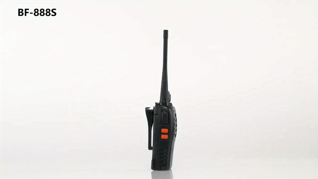 Walkie Talkies Long Range Rechargeable Baofeng BF-888S 16 Channel UHF Two Way Radio with Earphones – 2-Pack & 4-Pack for Camping Hiking Hunting