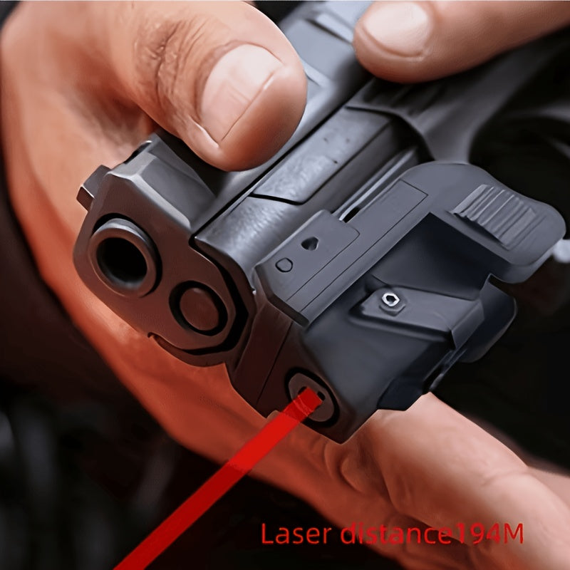 Laser Sight for Pistols and Rifles Picatinny Rail Mount USB Rechargeable Red Green Blue Purple Laser Dot with Strobe Mode Compact Lightweight Class IIIa 5mW