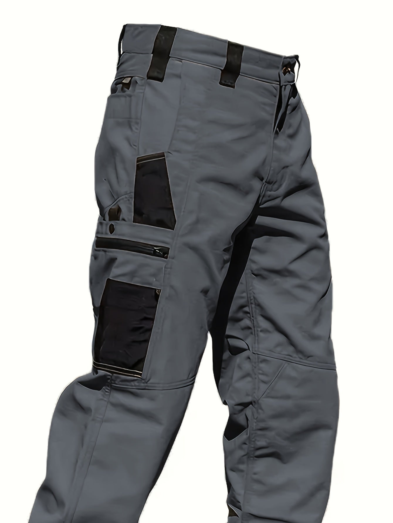 Men's Tactical Cargo Pants 2-Pack – Ripstop Multi-Pocket Work Pants for Camping, Hiking, Hunting & Fishing, Straight Leg All-Season Outdoor Pants, Sizes S-XXXL