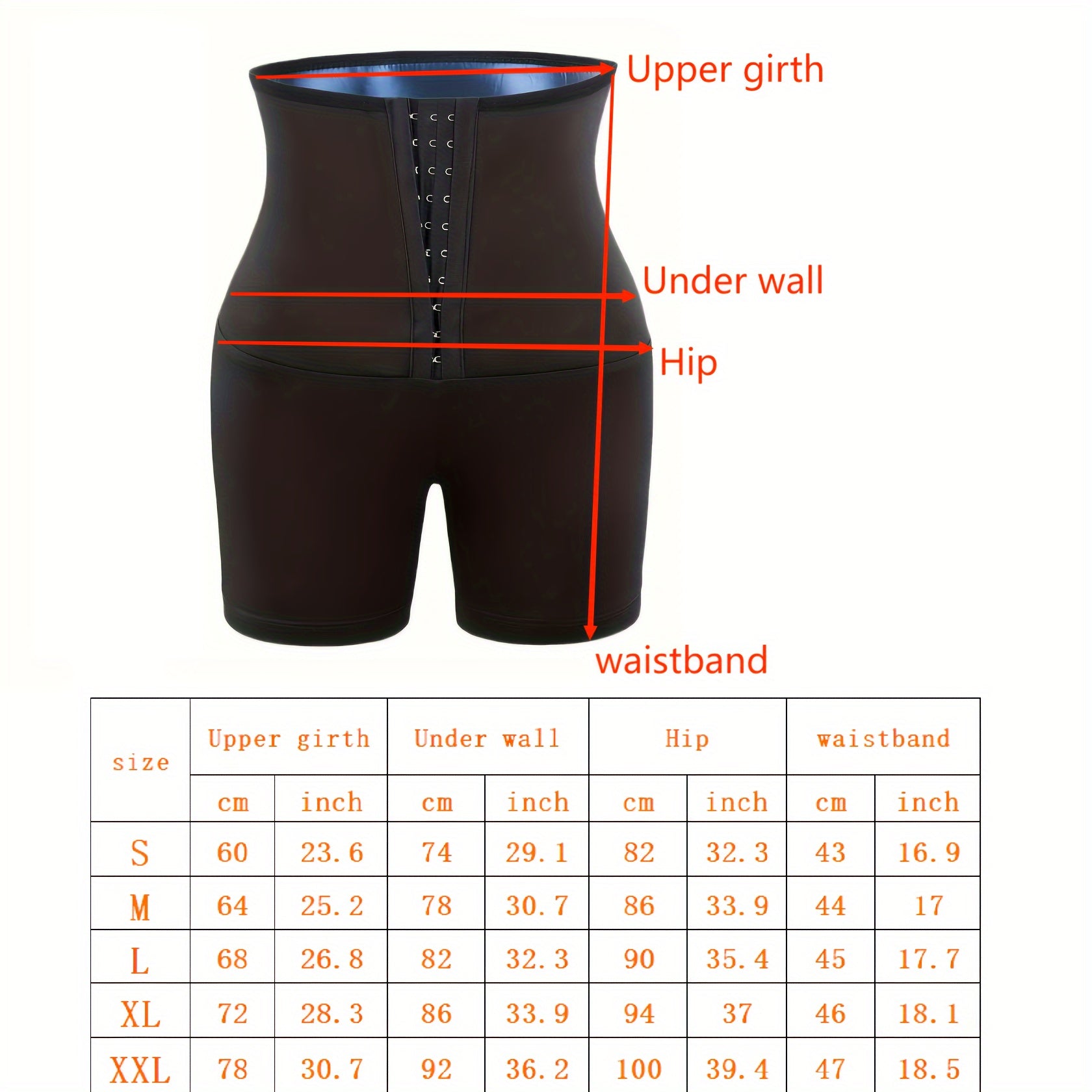 Sauna Shorts Women High Waist – Compression Heat Sweat Shaping Shorts, Slim Fit Button-Up Three-Quarter Thigh Pants for Workout & Exercise | S–XXL