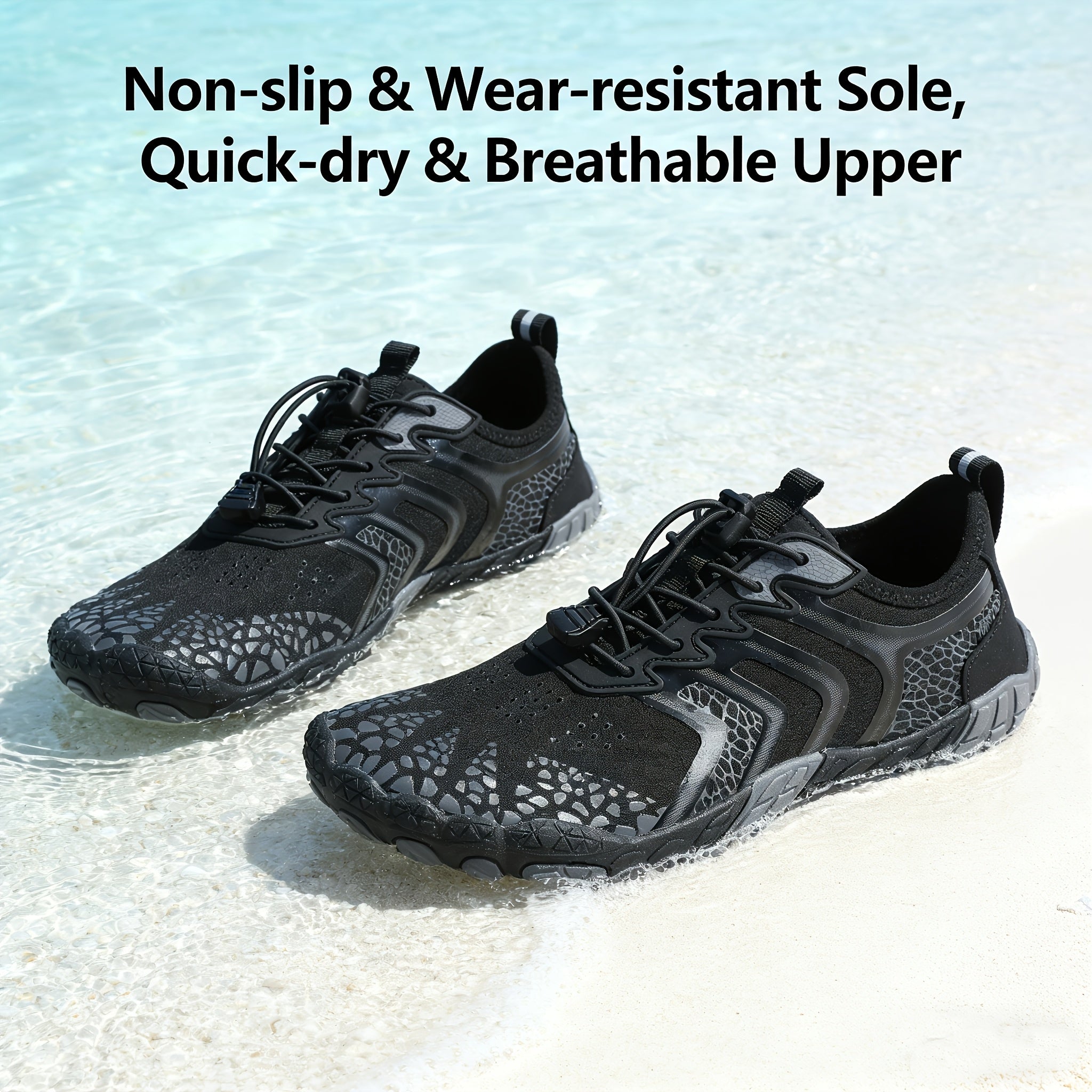Women's Barefoot Hiking Shoes Breathable Lightweight - Sports Outdoor Beach Seaside Shoes Fashionable Versatile, Sizes US 6-11, Red Blue White Black Pink
