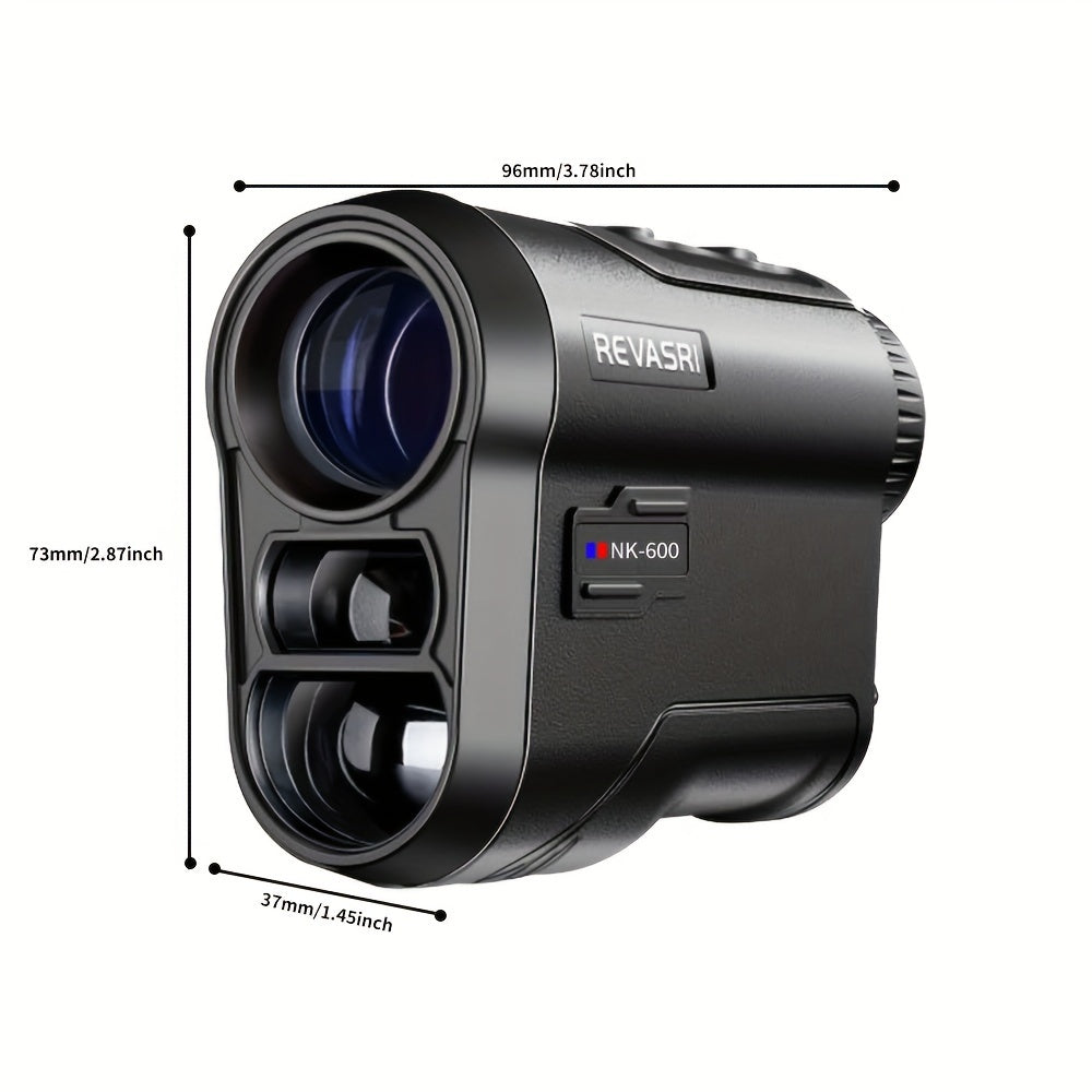 Golf Rangefinder 650 Yards – Slope Compensation Speed Height Distance Measurement Golf Mode Laser Rangefinder for Golfers