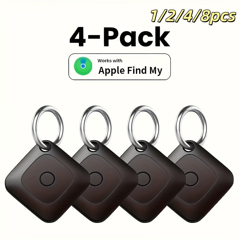 Bluetooth Item Tracker Smart GPS Locator 1/2/4/8 Pack – Mini Wireless Finder for Keys Wallet Luggage Bags Cars – High Decibel Alarm App Control Anti-Lost Device Gift for Travelers
