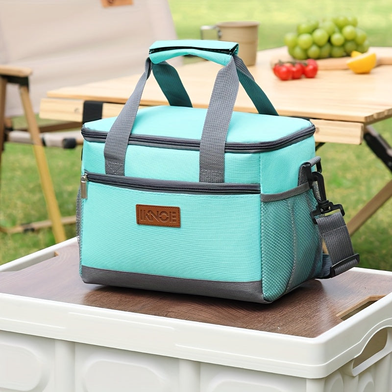 Foldable Insulated Lunch Bag Leakproof Thermal Tote with Aluminum Foil Lining – Keeps Food Cold 6+ Hours for Women Men Kids Work School Picnic