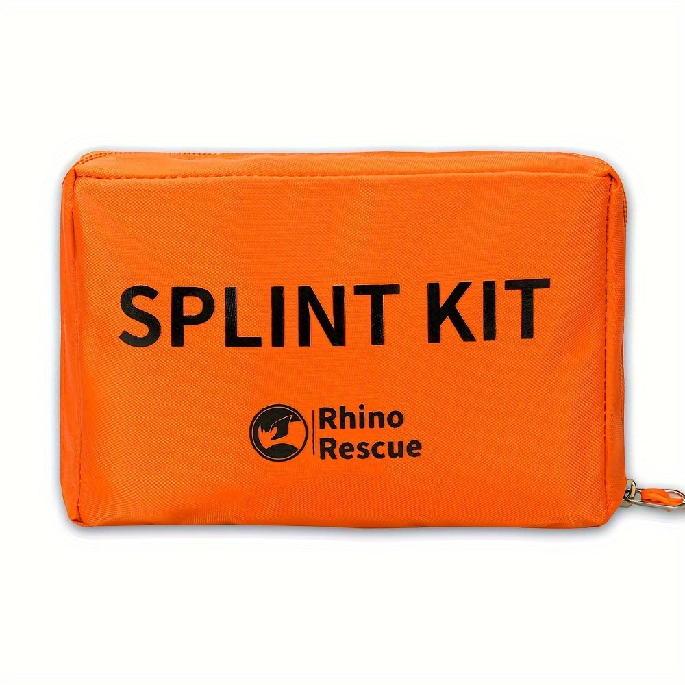 First Aid Splint Set 4-Pack – Rollable Emergency Splints in 4 Sizes (36", 18", 9", 4"), Lightweight Compact for First Aid Kit, Camping, Hiking, Survival & Emergency Preparedness