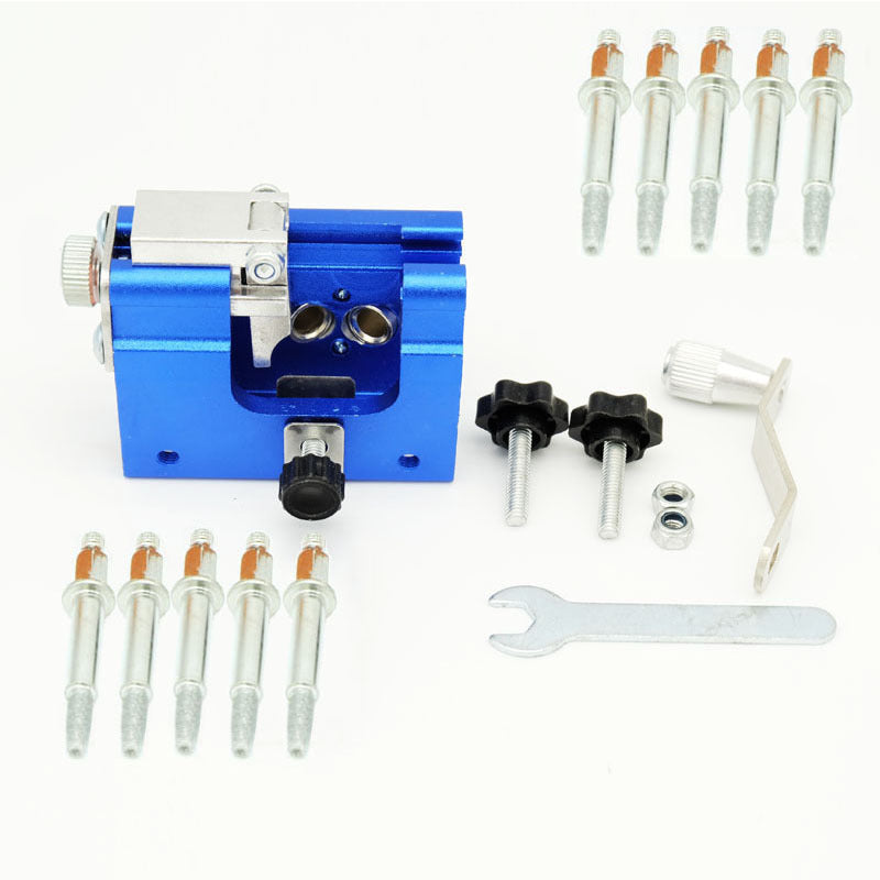 Chainsaw Sharpener Jig Portable Hand-Cranked – Chain Saw Sharpening Kit 1/3/5/10pcs Burrs Blue Yellow Outdoor Logging