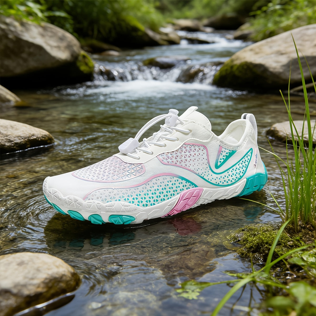 Barefoot Shoes for Women Wide Toe Box Lightweight Non-Slip Breathable Athletic Walking Hiking Water Shoes Beach Pool Swim US 6-11