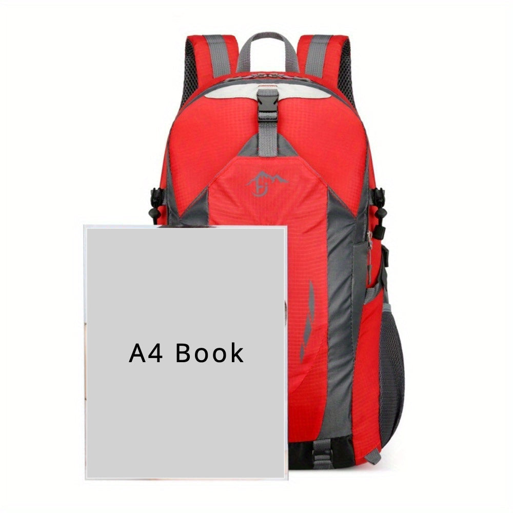 Lightweight Hiking Daypack Backpack 25L with Laptop Compartment – Oxford Cloth Adjustable Harness for Men Women Camping Cycling Travel Commute