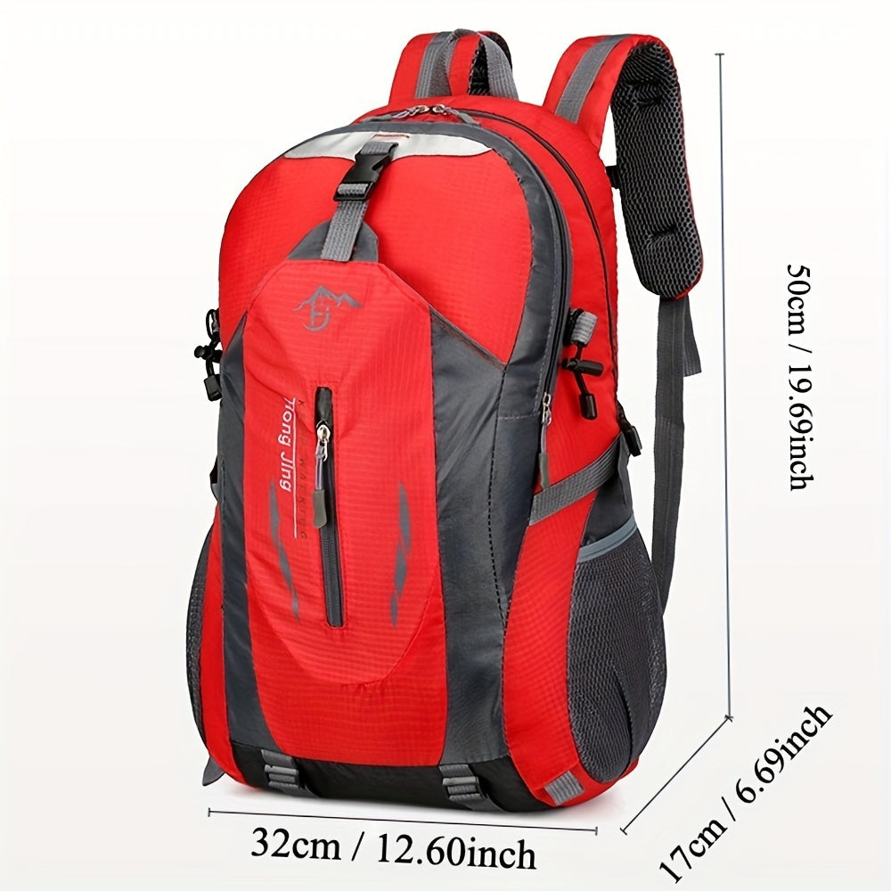 Lightweight Hiking Daypack Backpack 25L with Laptop Compartment – Oxford Cloth Adjustable Harness for Men Women Camping Cycling Travel Commute