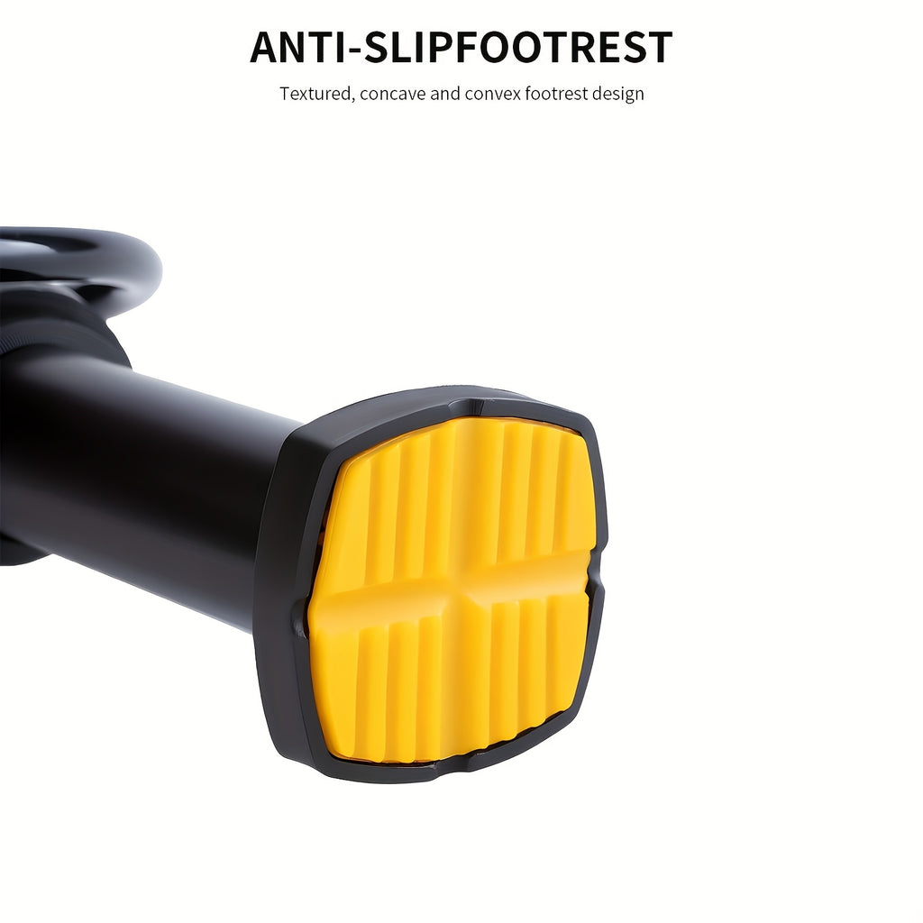 Foot Pump Portable High Pressure Inflator for Bicycle Car Motorcycle Basketball Universal Floor Pump Auto Rebound Compact