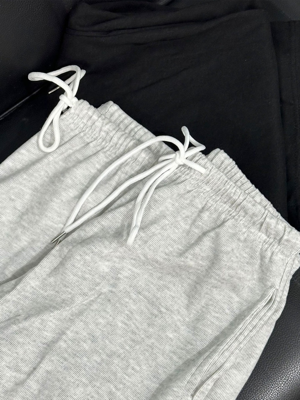 Women's Wide Leg Sweatpants 2-Pack Elastic Waist Loose Casual Joggers with Pockets for Workout Training Loungewear All Season S M L XL XXL Mixed Colors