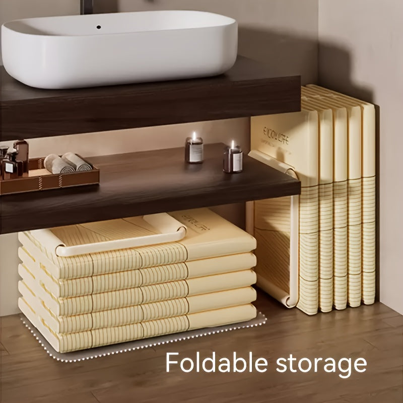 Portable Foldable Hot Tub 63 Inch No Installation Quick Setup Dual Drainage for Home Gym Spa Relaxation Indoor Outdoor Use