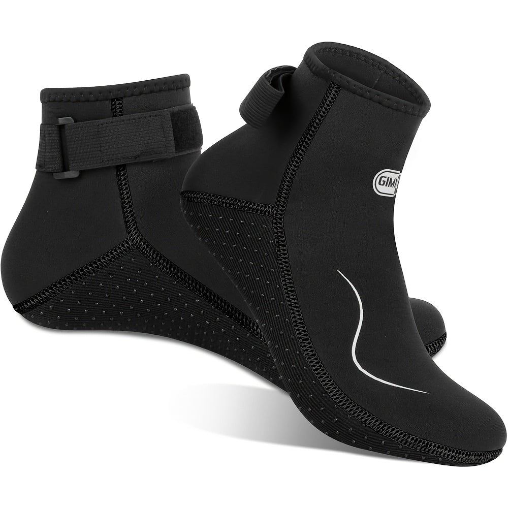 3mm Neoprene Diving Socks High Low Cut Wetsuit Socks for Men Women – Snorkeling Paddle Board Kayaking Beach Water Sports S-XXL