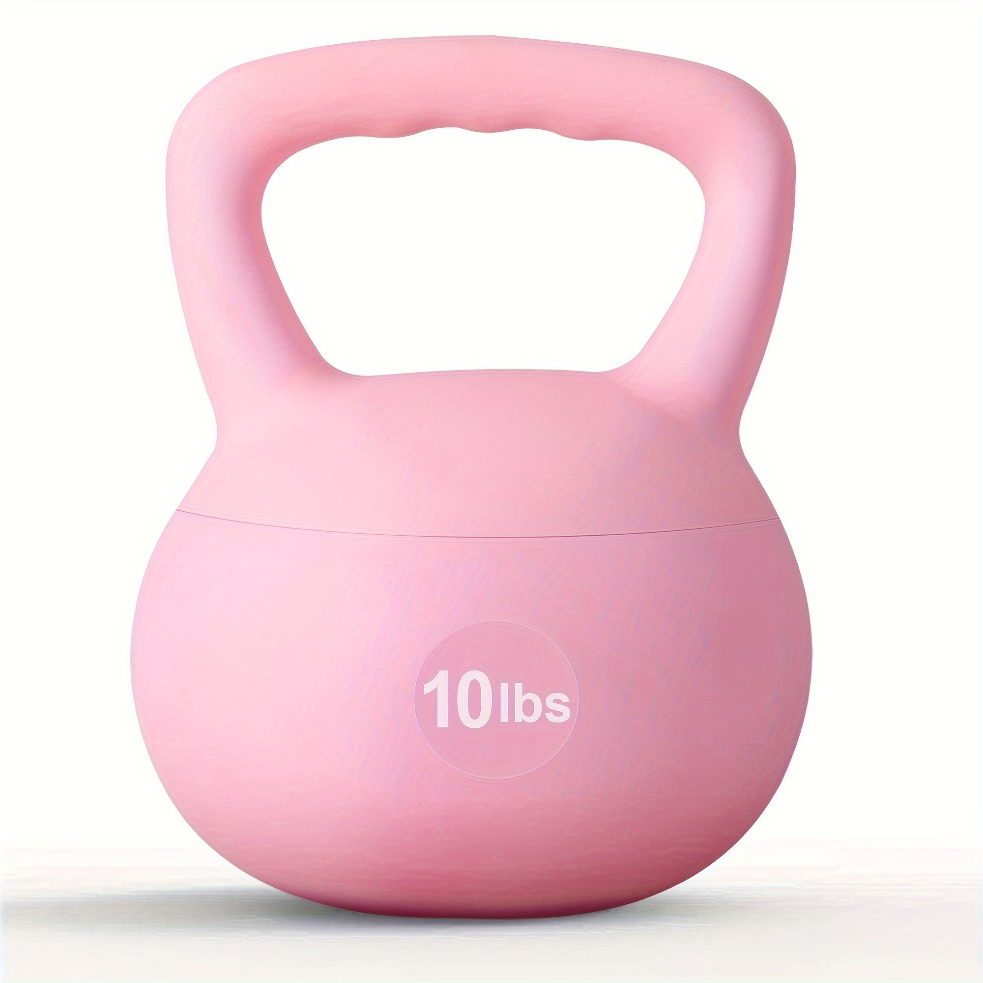 Soft PVC Kettlebell with Wide Non-Slip Handle – Iron Sand Filled Strength Training Weights 10-30 lbs for Women & Home Gym, Swings, Squats, HIIT & CrossFit