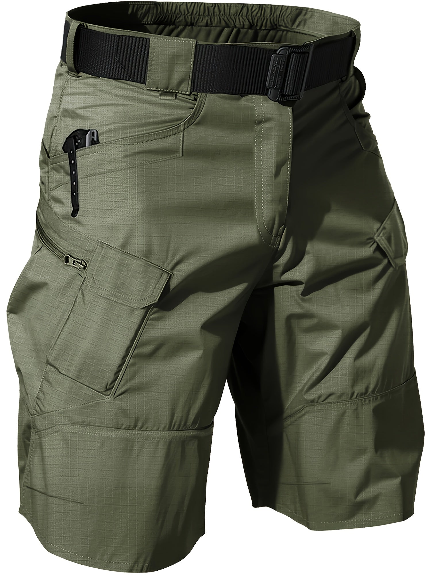 Men's Cargo Shorts Breathable Quick Dry Tactical Work Shorts Multi-Pocket S-XXXL – Outdoor Hiking Fishing Camping Military Style Shorts for Men Black Khaki Grey Green
