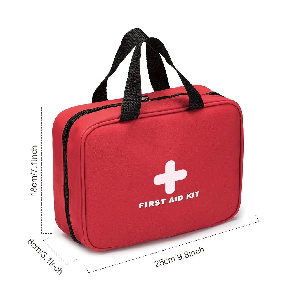 338-Piece First Aid Kit Waterproof Compact Trauma Medical Kit for Home Car Camping Hiking Travel Office Outdoor Emergency