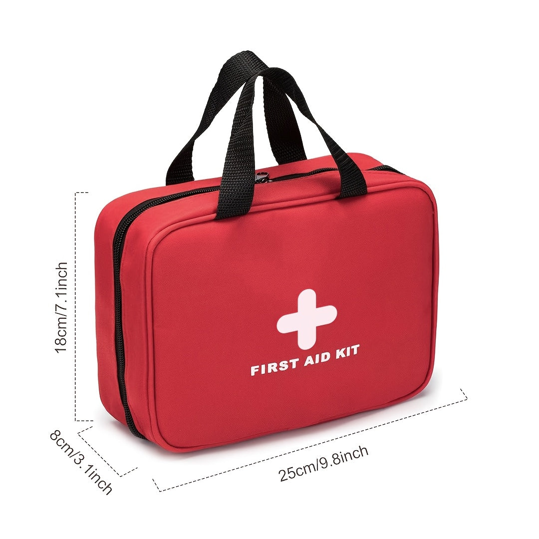 338-Piece First Aid Kit Waterproof Compact Trauma Medical Kit for Home Car Camping Hiking Travel Office Outdoor Emergency