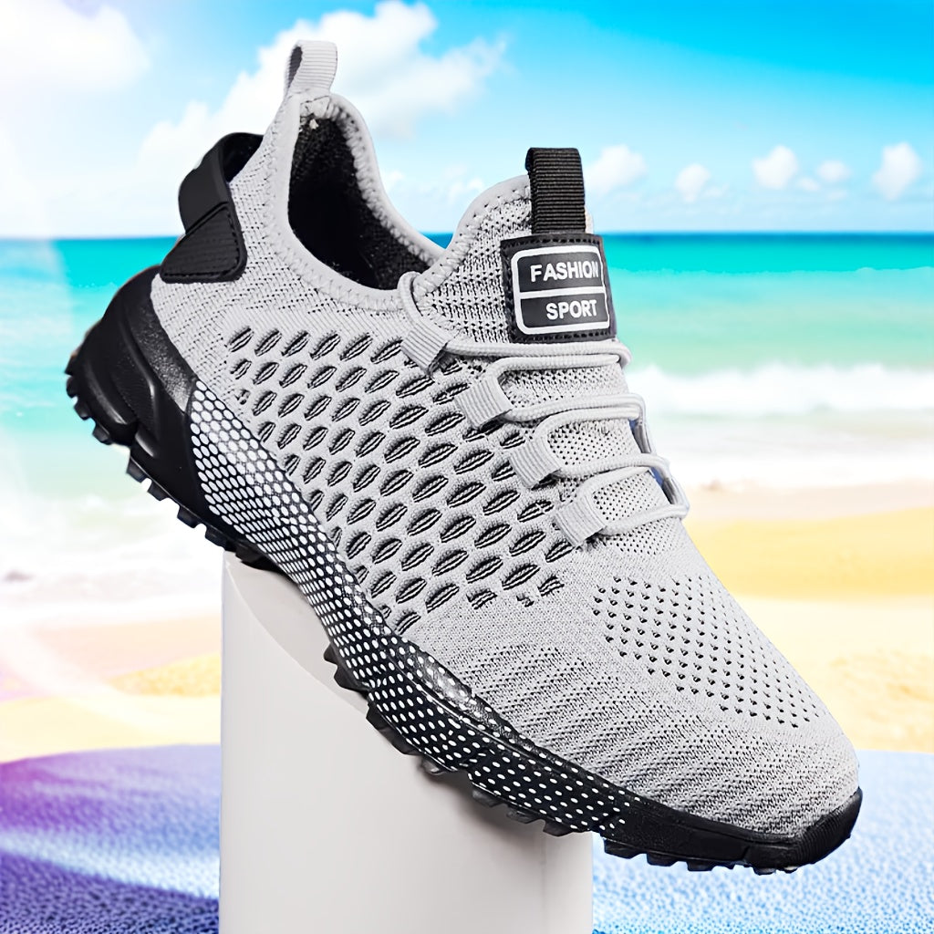 Mesh Athletic Sneakers Men Breathable Lightweight Running Shoes Jogging Fitness Daily Wear Sports Shoes Wide Size Selection