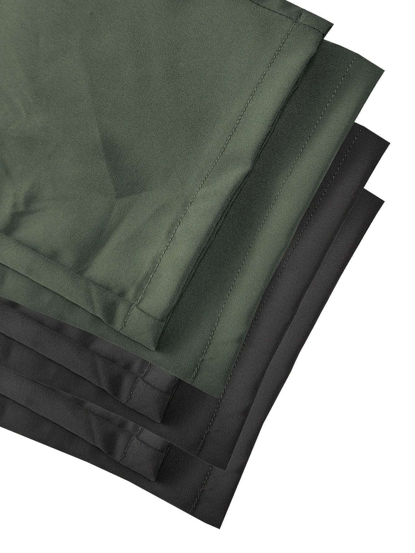 Men's Lightweight Cargo Pants with Drawstring & Elastic Waist – Multi Zipper & Side Pockets, Breathable Regular Fit for Hiking, Camping & Casual Outdoor Wear, S-XXXL