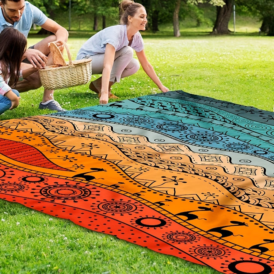 Sand-Free Beach Blanket Oversized – Quick-Dry Lightweight Sandproof Mat for Beach, Camping, Picnic & Travel | Fits 2–10 Adults | Multiple Styles & Sizes