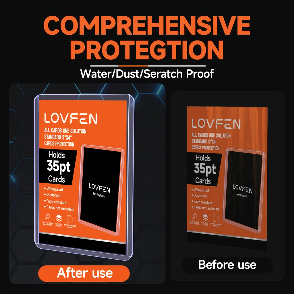 400ct Trading Card Top Loaders & Sleeves 3"x4" – 200 Hard Plastic Top Load Card Holders + 200 Card Sleeves for Baseball Football Sports Trading Cards
