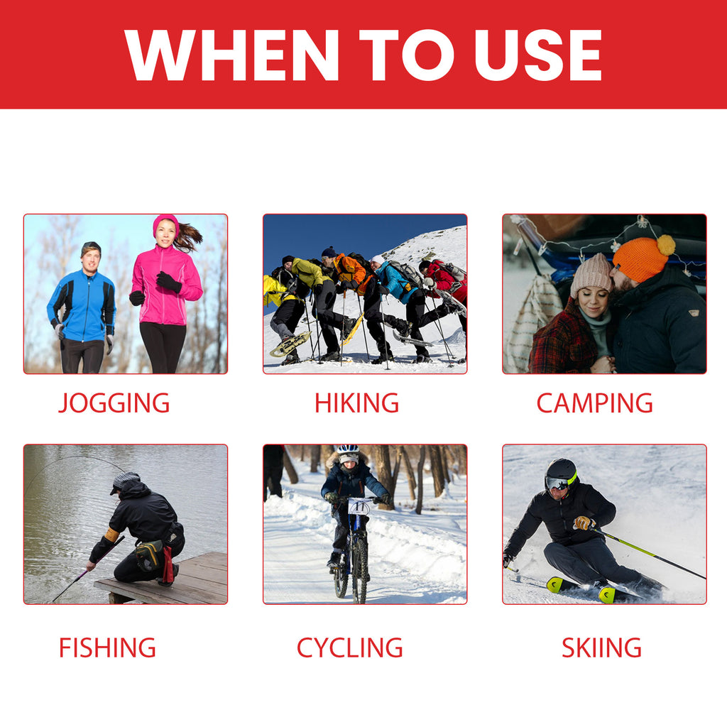 Hand Warmers 20 Pack – 10-Hour Lasting Heat, Odorless Disposable Warmers for Outdoor Activities, Camping, Hunting, Skiing, Travel & Cold Weather Baby Use