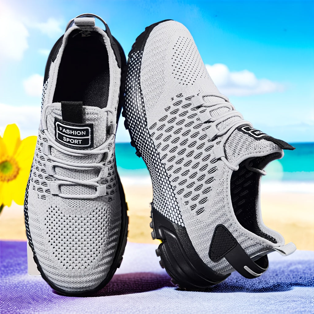 Mesh Athletic Sneakers Men Breathable Lightweight Running Shoes Jogging Fitness Daily Wear Sports Shoes Wide Size Selection