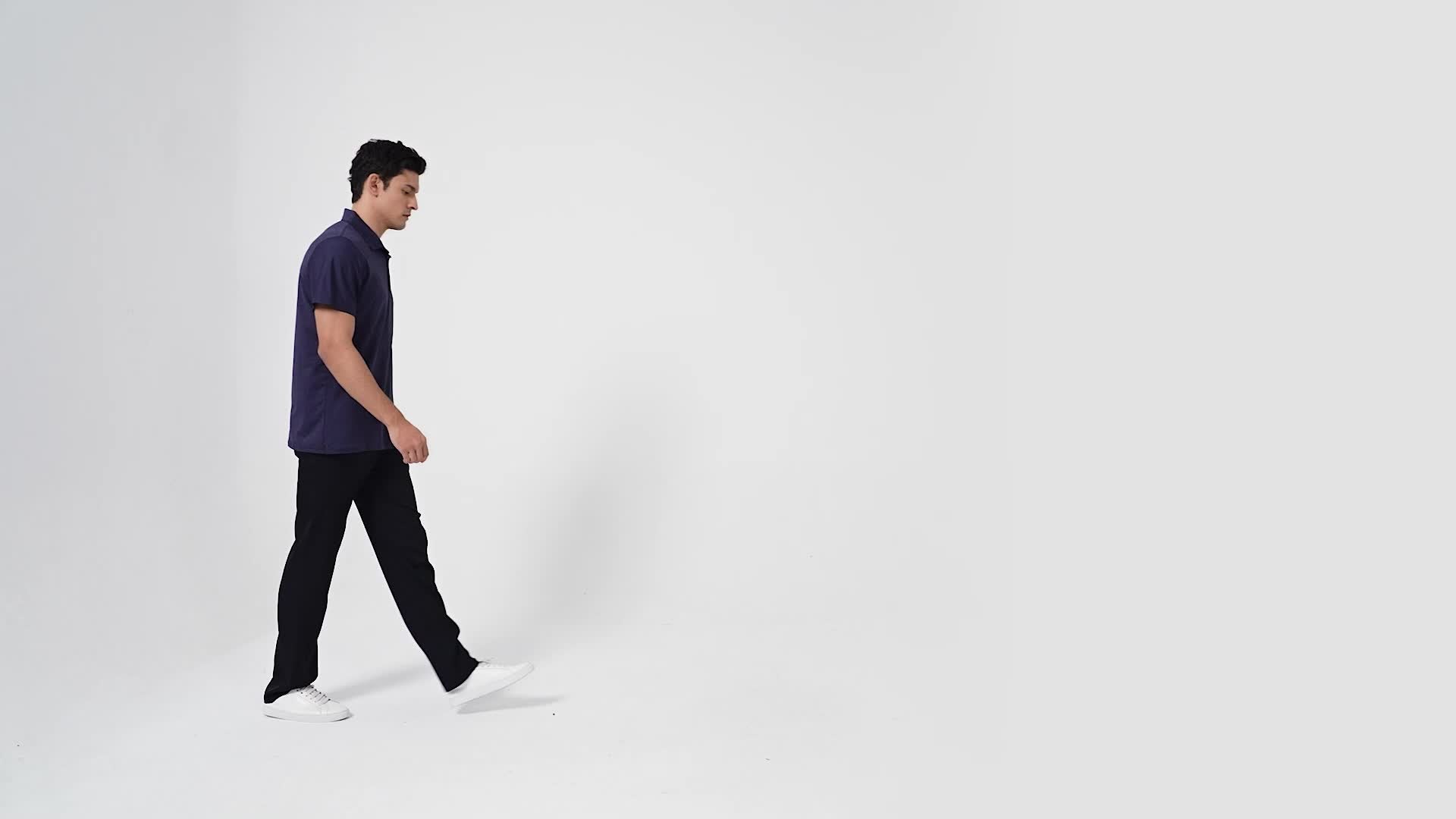 Golf Polo Shirts Men 5 Pack Moisture Wicking Short Sleeve Athletic Collared Performance Shirt Casual Stretch S-XXL Mix Colors
