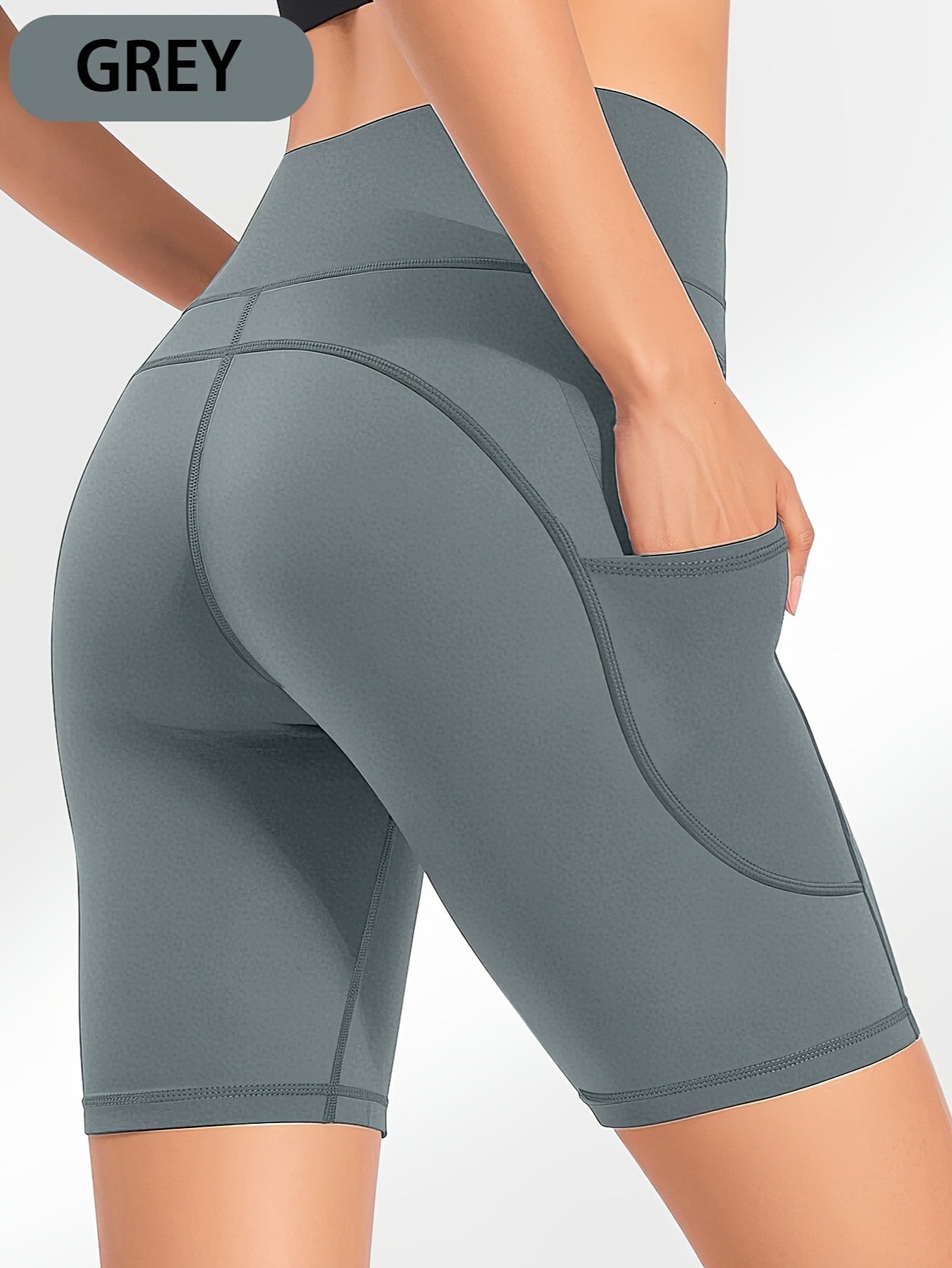 Women's Biker Shorts 5-Pack High Stretch 5 Inch Opaque Cycling Tights for Running Yoga Fitness Walking Plus Size M L XL XXL Mixed Colors