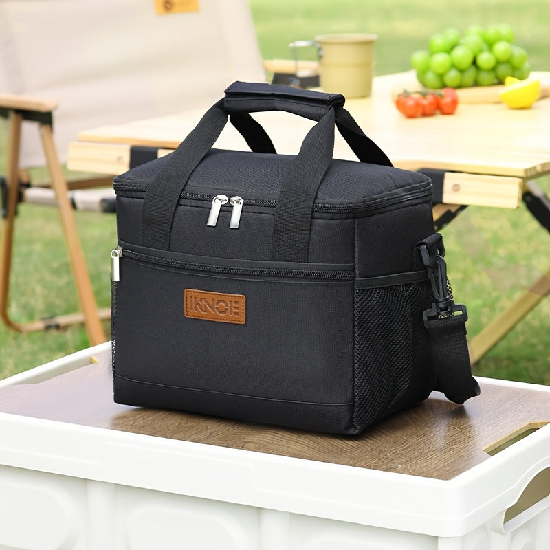 Foldable Insulated Lunch Bag Leakproof Thermal Tote with Aluminum Foil Lining – Keeps Food Cold 6+ Hours for Women Men Kids Work School Picnic