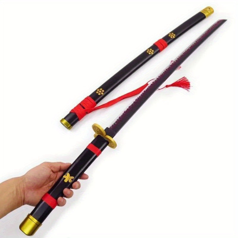 Bamboo Katana Sword 40 Inch Full Size Unsharpened Wooden Samurai Blade – Anime Cosplay Ninja Prop Practice Training Japanese Sabre Gift Kids Adults