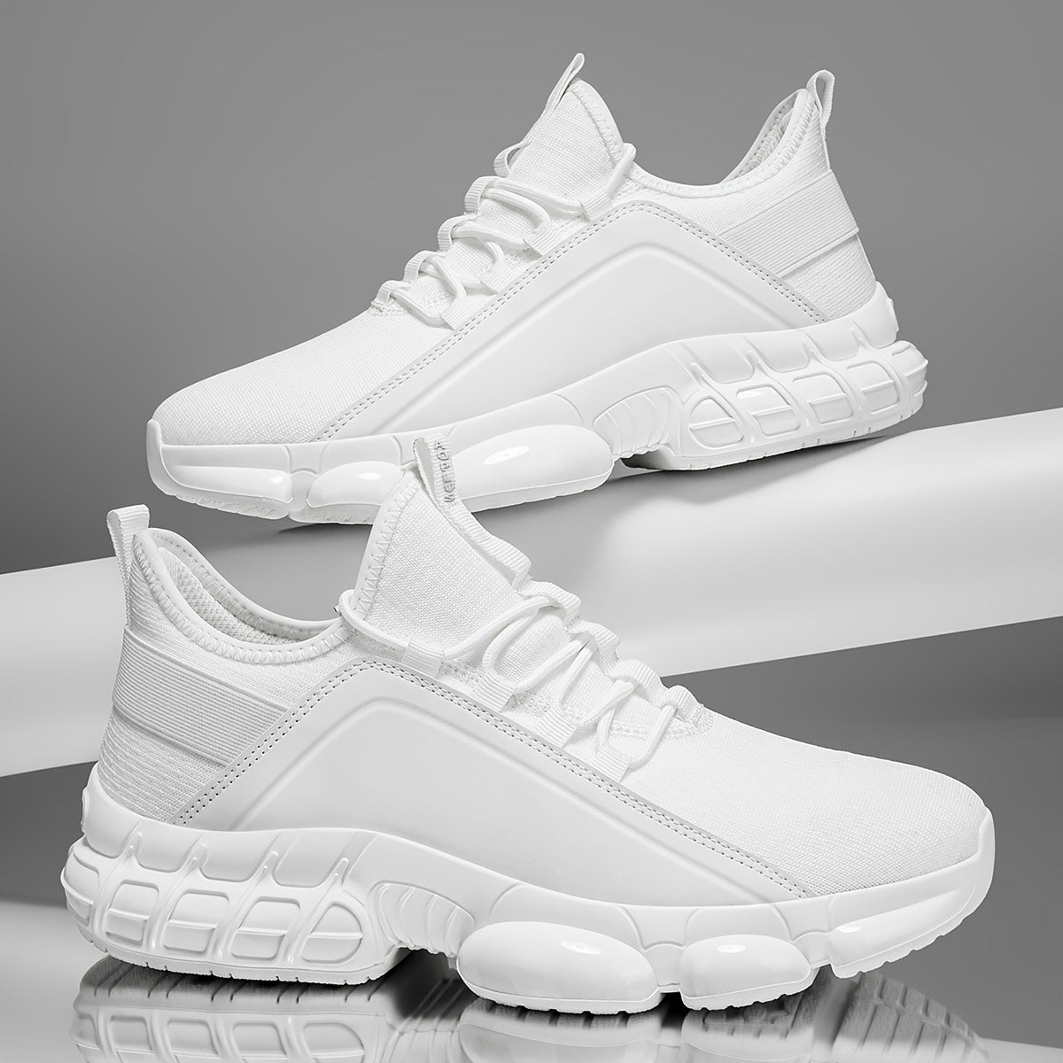Men's Lightweight Breathable Running Shoes Air Cushion Low-Top Sneakers – Fabric Upper Athletic Shoes for Gym, Training, Hiking & Casual Wear US 6.5-13.5