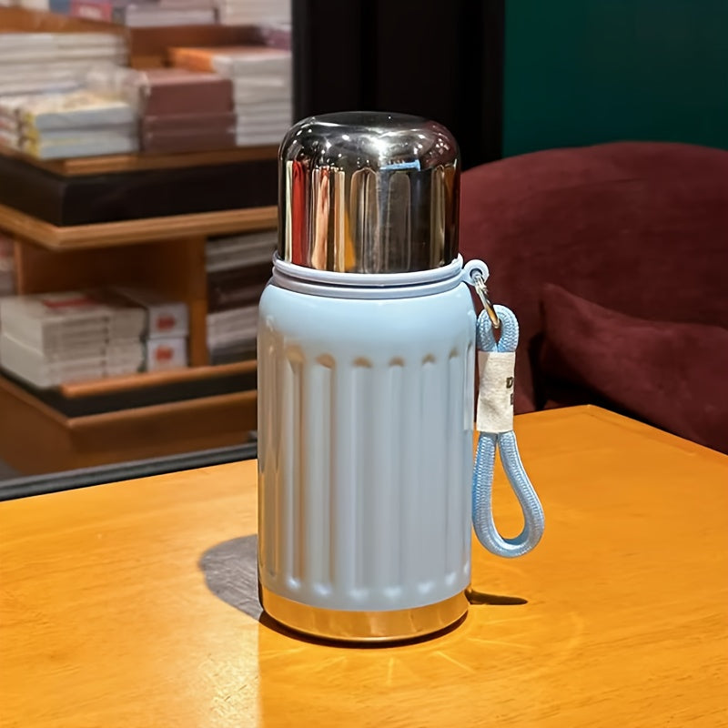 Stainless Steel Thermos 316 Vacuum Insulated Tumbler Keeps Drinks Hot & Cold – Portable Travel Cup for Work School Camping Sports