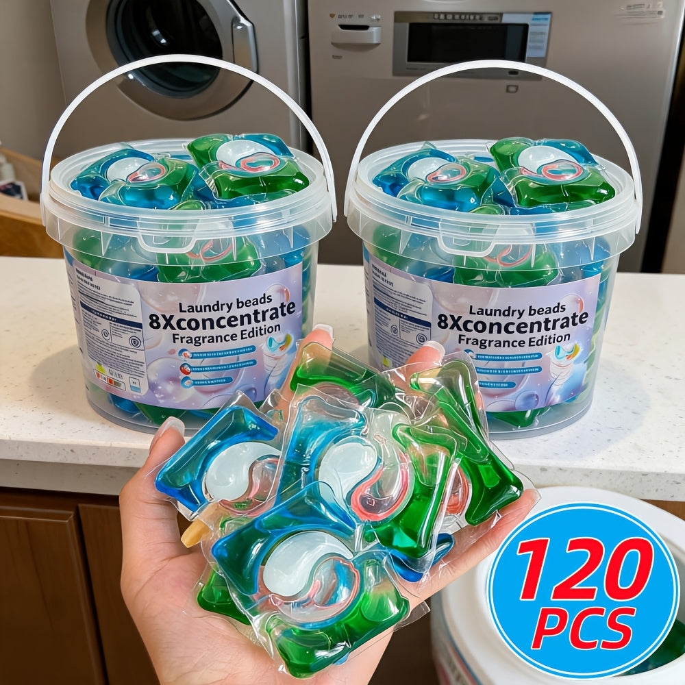 Laundry Pods Concentrated – Deep Cleaning, Tough Stain Removal, Long-Lasting Fragrance, Quick-Dissolving No Residue Laundry Detergent Pods | 200g, 300g, 600g, 1200g Bulk Pack