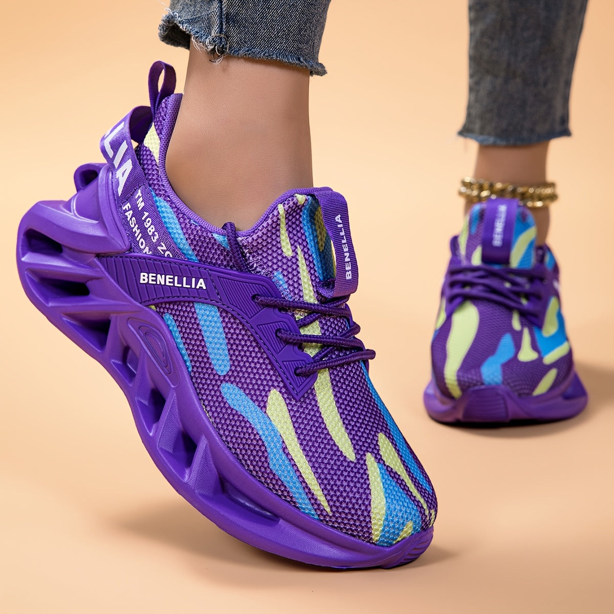 Women's Running Shoes Lightweight Breathable - Mesh Hollow Sole Non-Slip Foam Cushion Gym Workout Sneakers for Women, Walking Tennis Casual Athletic Shoes US 6-12.5, 8 Colors