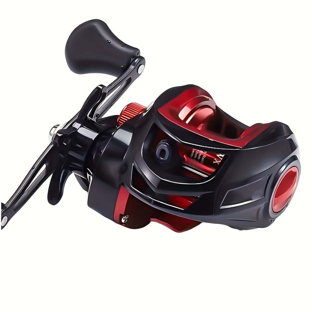 Metal Baitcasting Fishing Reel – High-Efficiency Strong Drag & Bearings Left or Right Hand for Freshwater Saltwater Bass Fishing